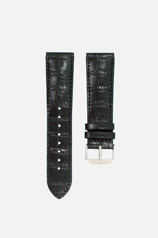 Burgundy Gator Calf Band (22mm)