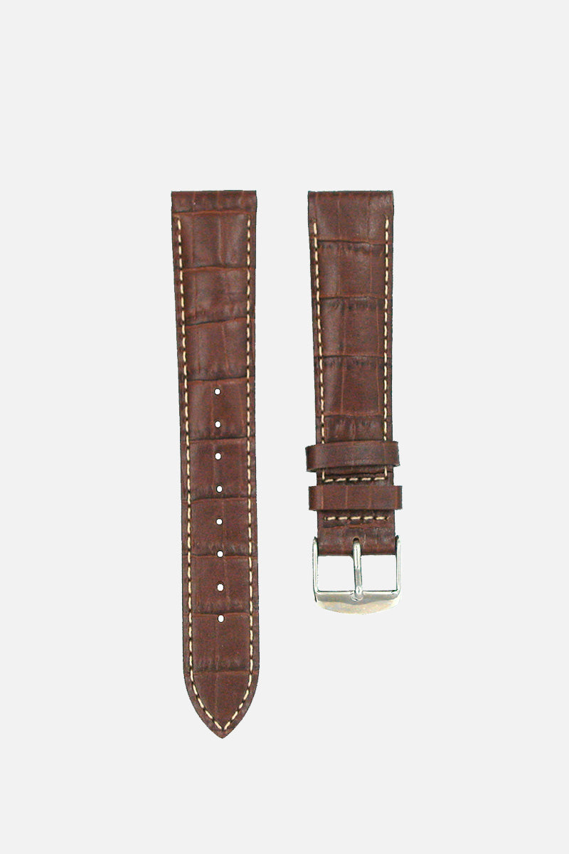 Brown Gator Calf Band (18mm)